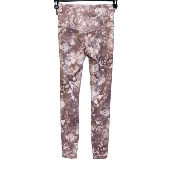 ATHLETA Elation Printed Tight Antoinette Velvety Pink Size XS Yoga Exercise - Picture 5 of 11